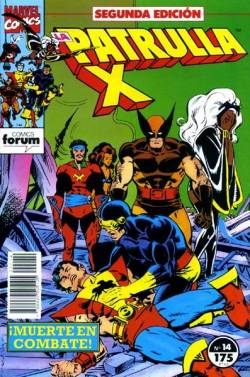 Portada Patrulla-X Vol I 2ª Edicion # 14