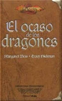 Portada Ocaso De Los Dragones, El: Edicion Coleccionista (Dragonlance)