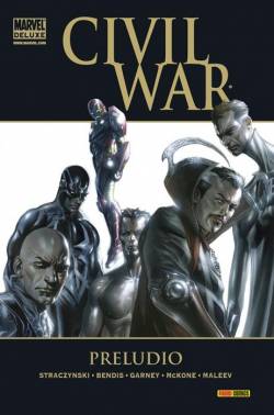 Portada Marvel Deluxe: Civil War Preludio