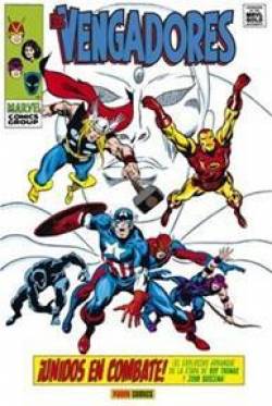 Portada Marvel Gold Vengadores Vol.3: Unidos En Combate! (41-60 Usa)