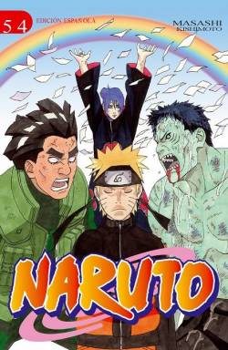 Portada Naruto Nº54