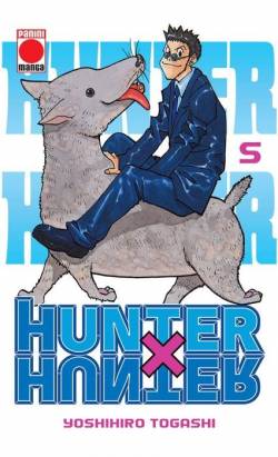 Portada Hunter X Hunter Nº05