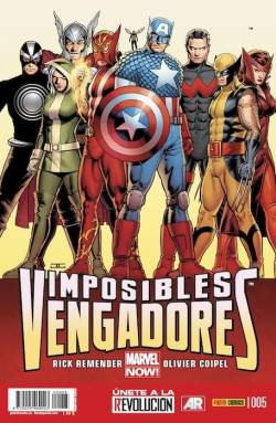 Portada Imposibles Vengadores Nº05 (Marvel Now)