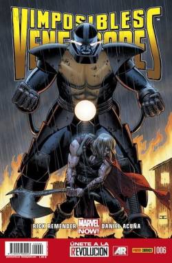 Portada Imposibles Vengadores Nº06 (Marvel Now)