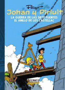 Portada Johan Y Pirluit Volumen 4: La Guerra De Las Siete Fuentes / El Anillos De Los Castellac