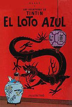 Portada Tintin Nº05: El Loto Azul