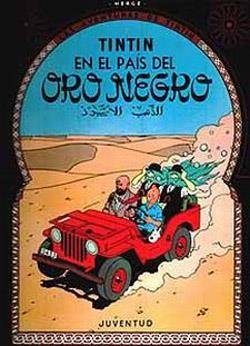 Portada Tintin Nº15: En El Pais Del Oro Negro