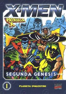 Portada X-Men Coleccionable # 01 Segunda Genesis