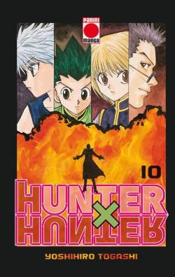 Portada Hunter X Hunter Nº10