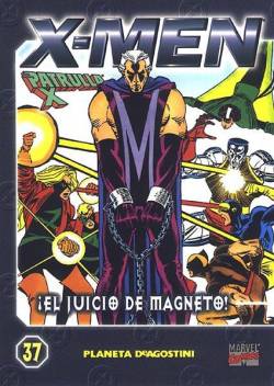 Portada X-Men Coleccionable # 37 El Juicio De Magneto