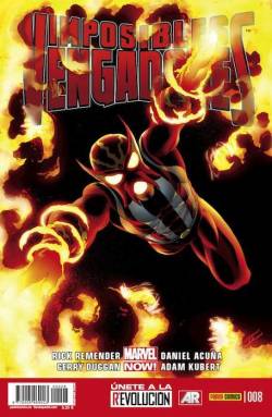 Portada Imposibles Vengadores Nº08 (Marvel Now)