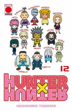 Portada Hunter X Hunter Nº12