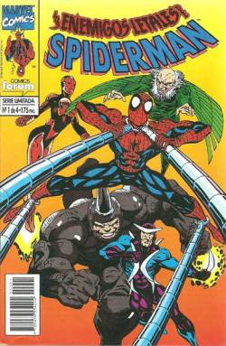 Portada Spiderman Enemigos Letales # 01