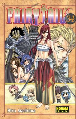 Portada Fairy Tail Nº34