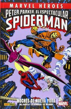 Portada Marvel Heroes: Peter Parker, El Espectacular Spiderman Noches De Nueva York