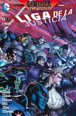 Portada Liga De La Justicia Nº022 (Guerra De La Trinidad Final) (Dc Nuevo Universo)