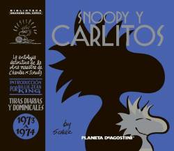 Portada Biblioteca Grandes Del Comic: Snoopy Y Carlitos Nº12 1973-1974