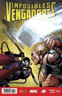 Portada Imposibles Vengadores Nº14 (Marvel Now)