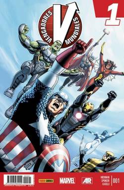 Portada Vengadores Mundiales Nº01 (Marvel Now)