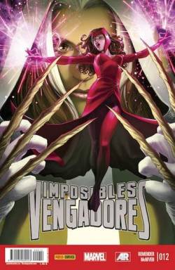 Portada Imposibles Vengadores Nº12 (Marvel Now)