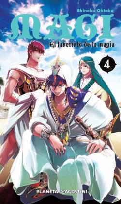 Portada Magi El Laberinto De La Magia Nº04