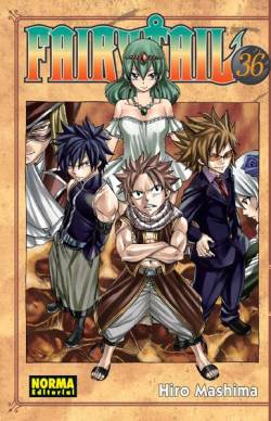 Portada Fairy Tail Nº36