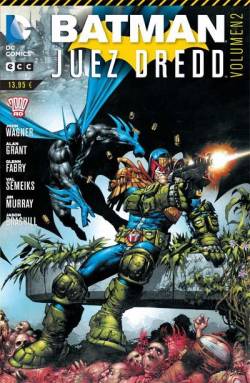 Portada Batman / Juez Dredd Volumen 2