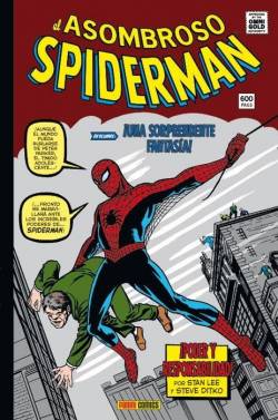 Portada Asombroso Spiderman Volumen 01 Poder Y Responsabilidad (1-19 Usa) Marvel Gold