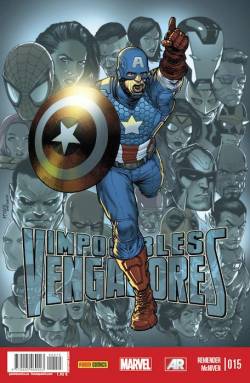 Portada Imposibles Vengadores Nº15 (Marvel Now)