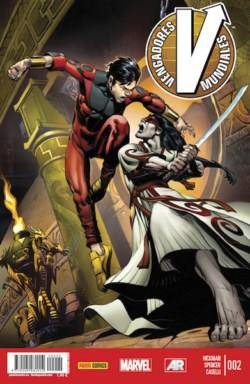 Portada Vengadores Mundiales Nº02 (Marvel Now)