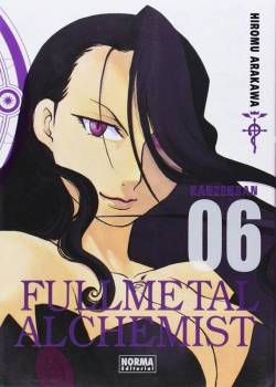 Portada Fullmetal Alchemist Nº06 (Edicion Kanzenban)