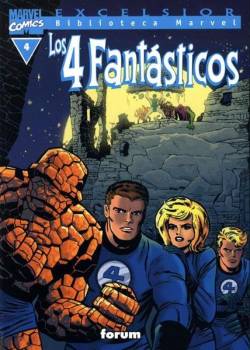 Portada Biblioteca Marvel Los 4 Fantasticos Vol I # 04