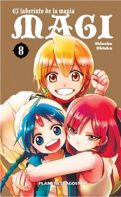 Portada Magi El Laberinto De La Magia Nº08