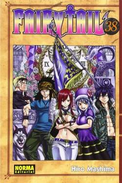 Portada Fairy Tail Nº38