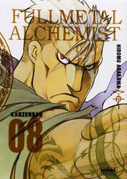 Portada Fullmetal Alchemist Nº08 (Edicion Kanzenban)