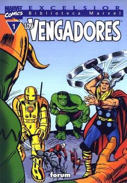 Portada Biblioteca Marvel Vengadores # 01