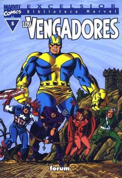 Portada Biblioteca Marvel Vengadores # 05