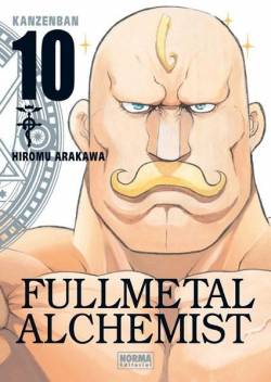 Portada Fullmetal Alchemist Nº10 (Edicion Kanzenban)