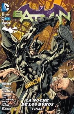 Portada Batman Reedicion Trimestral Nº06 La Noche De Los Buhos Final