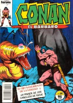 Portada Conan El Barbaro Vol I # 039