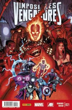 Portada Imposibles Vengadores Nº21 (Marvel Now)