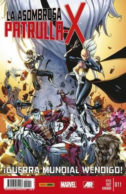Portada Asombrosa Patrulla-X Nº11 (Marvel Now)