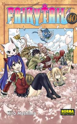 Portada Fairy Tail Nº40