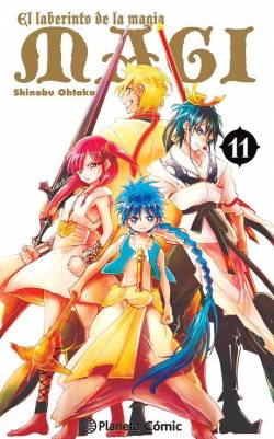 Portada Magi El Laberinto De La Magia Nº11