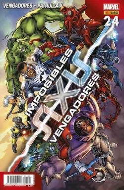 Portada Imposibles Vengadores Nº24 (Marvel Now)