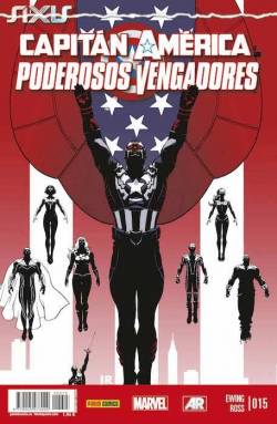 Portada Capitan America Y Los Poderosos Vengadores Nº15 Nueva Etapa (Marvel Now)