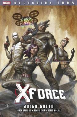 Portada X-Force Tomo Nº08: Juego Sucio (Coleccion 100% Marvel)