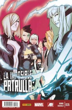 Portada Imposible Patrulla-X Nº35 (Marvel Now)