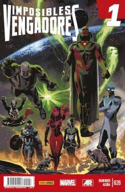 Portada Imposibles Vengadores Nº26 (Marvel Now)