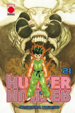 Portada Hunter X Hunter Nº21